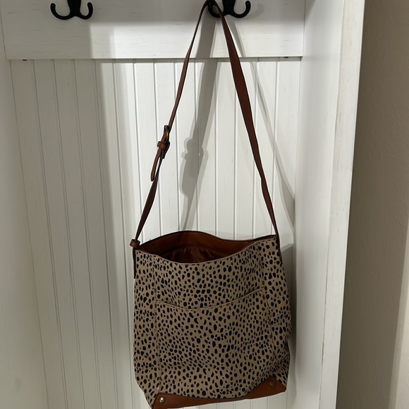 Universal threads leopard tote - Picture 2 of 14
